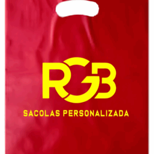 Sacola Vazada Personalizada 30x40 Boca Palhaço 500 Unid